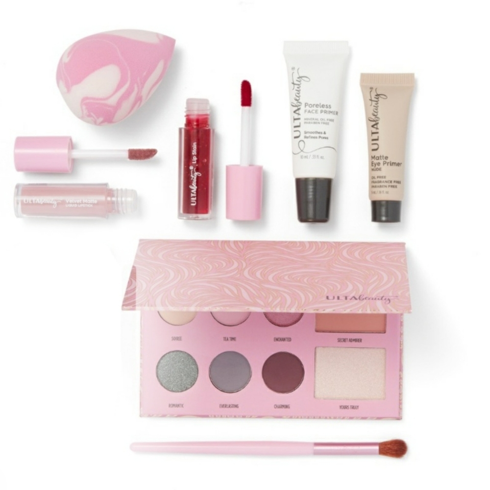 Ulta Beauty Collection 8 Piece Makeup Bundle with Makeup Bag NWT